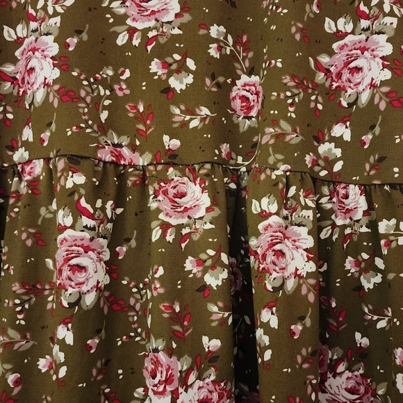 Ninexis Pullover Floral Top Sz XL - Picture 3 of 5